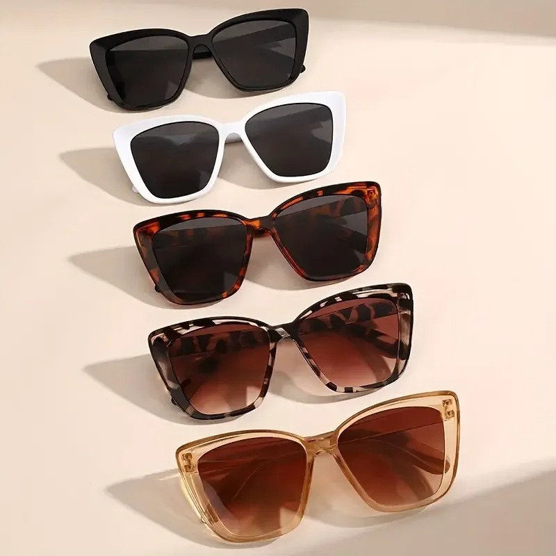 Sunglasses Cat Eye - 5 шт. женских винтажных солнцезащитных очков
