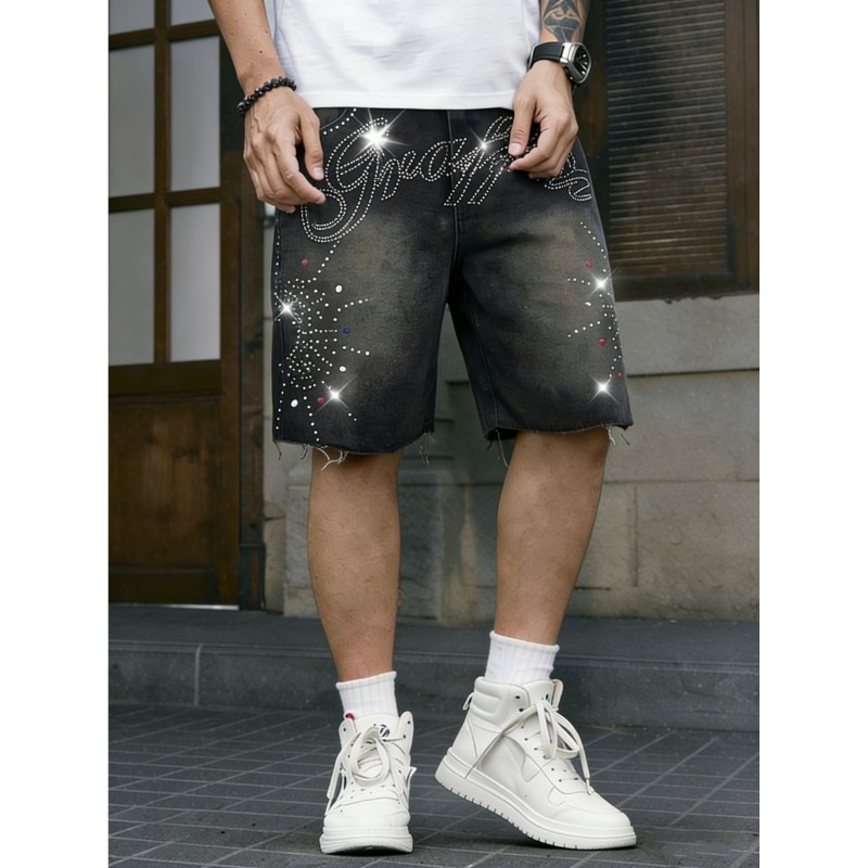 Мужские джинсовые шорты в амер – обзор и цена Shorts Denim Frayed
