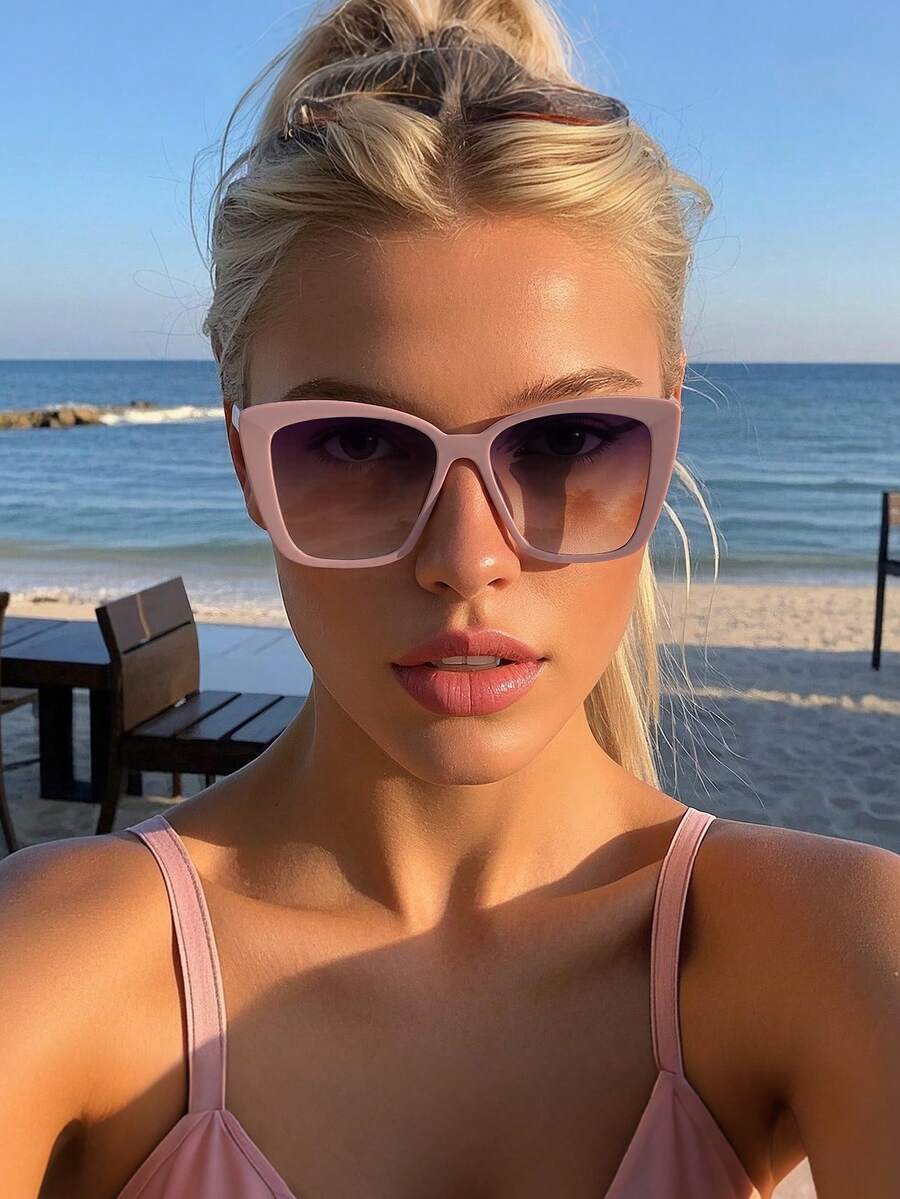 1 пара пластиковых модных очко – обзор и цена Sunglasses Cat Eye