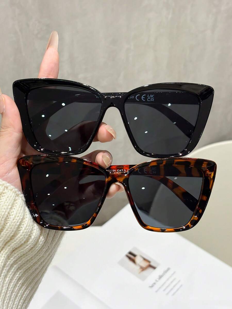 1 пара пластиковых модных очко – обзор и цена Sunglasses Cat Eye