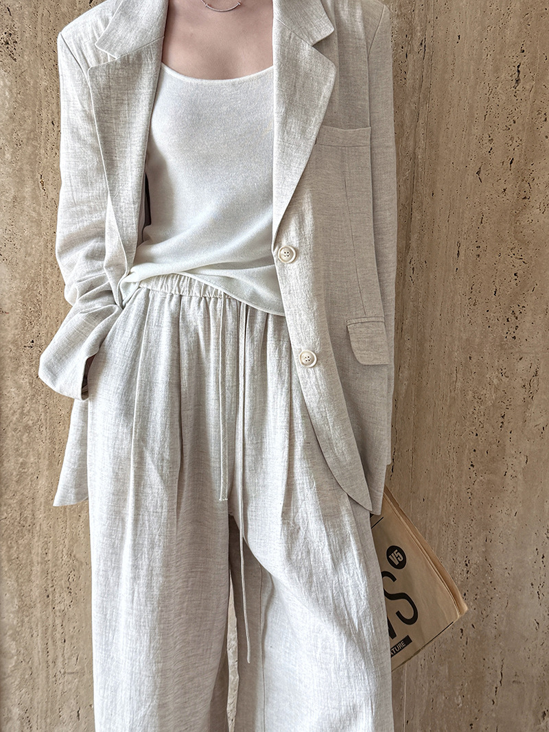 Осенние комплекты блейзеров из – обзор и цена Linen Pant Wide