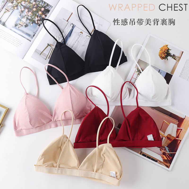 Бюстгальтер женский бесшовный  – обзор и цена Bralette Triangle Set
