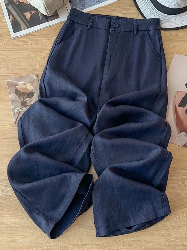 Летние зеленые льняные брюки п – обзор и цена Linen Pant Wide