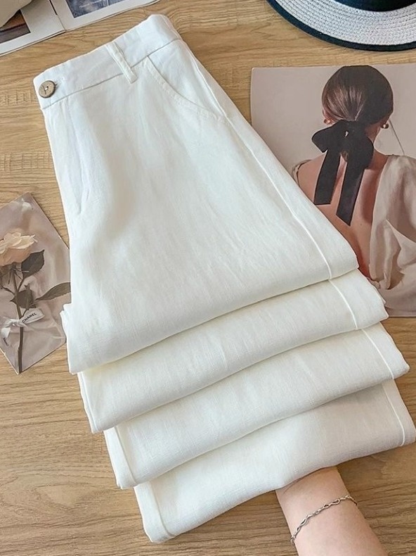 Летние зеленые льняные брюки п – обзор и цена Linen Pant Wide